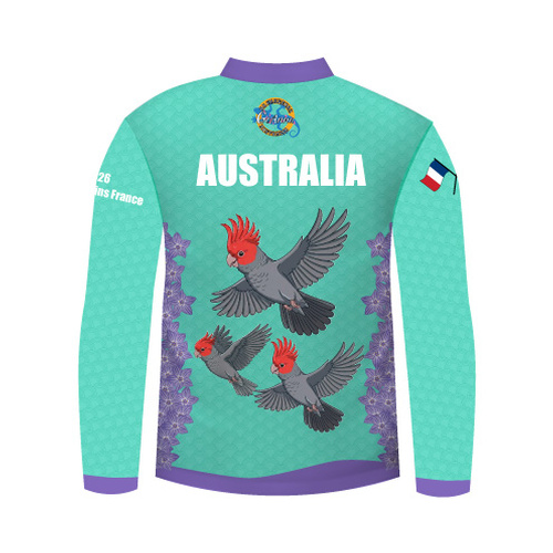 Dragons Abreast - French Tour Long Sleeve Polo shirt - Image 2