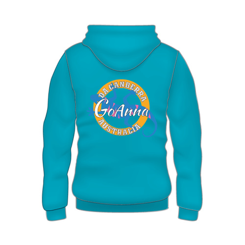 Dragons Abreast - Hoodie Teal/Pink - Image 2